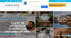 Desktop Screenshot of mixologynews.com.br