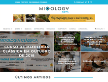 Tablet Screenshot of mixologynews.com.br